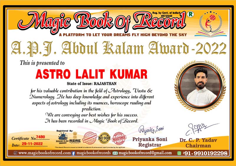 World Famous Astro Lalit Kumar